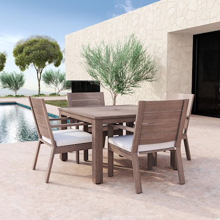 5 Piece Outdoor Dining Set