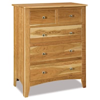 Traditional 5-Drawer Small Chest