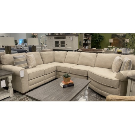 Sectional With Cuddler