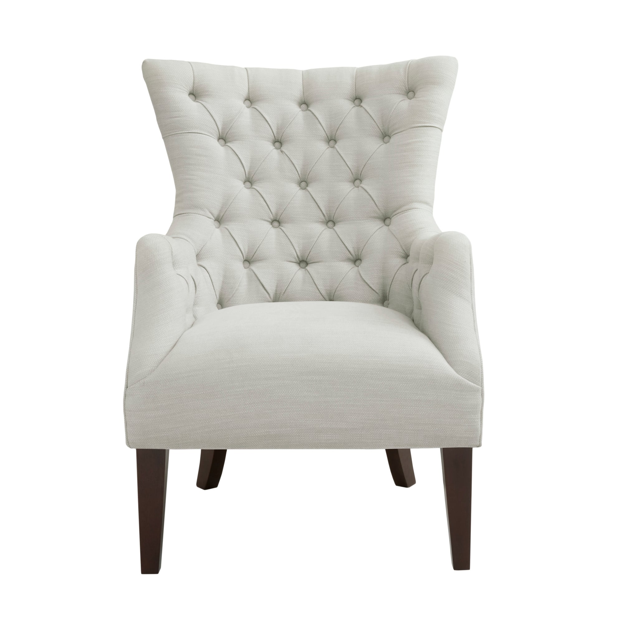 White tufted deals accent chair