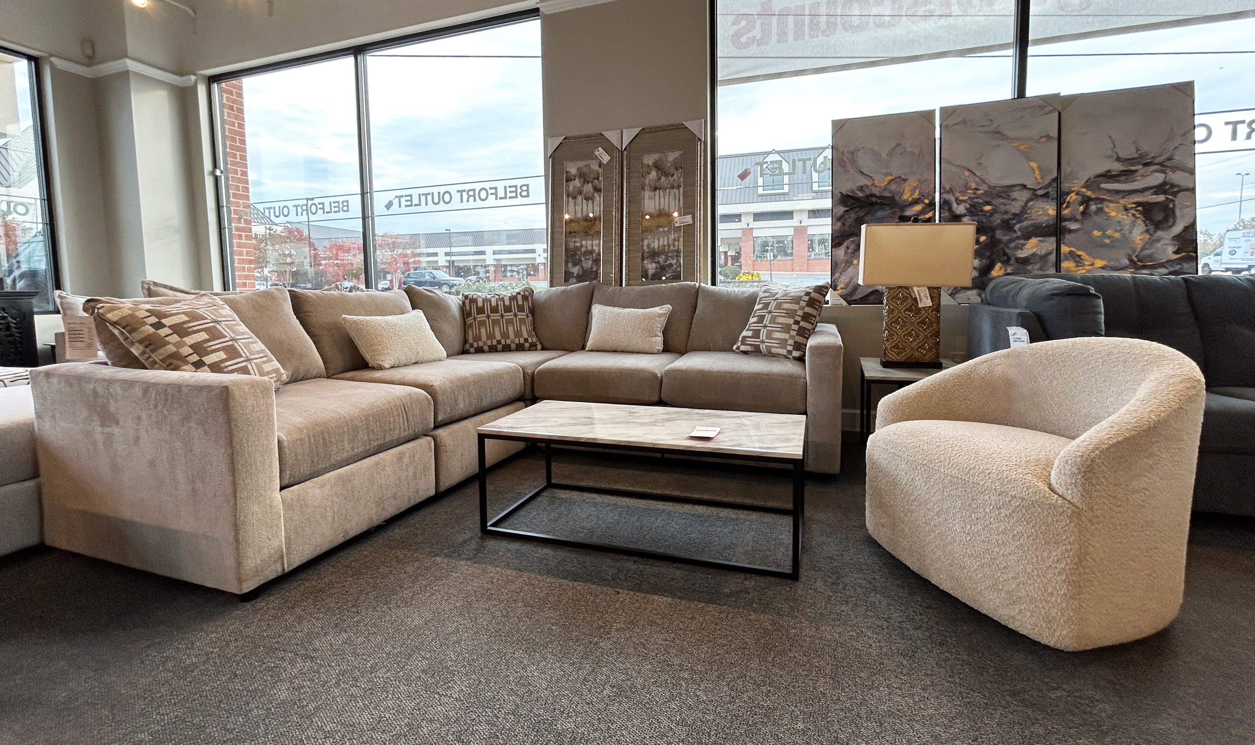 FUSI 3500 NOLTE PEBBLE Sectional