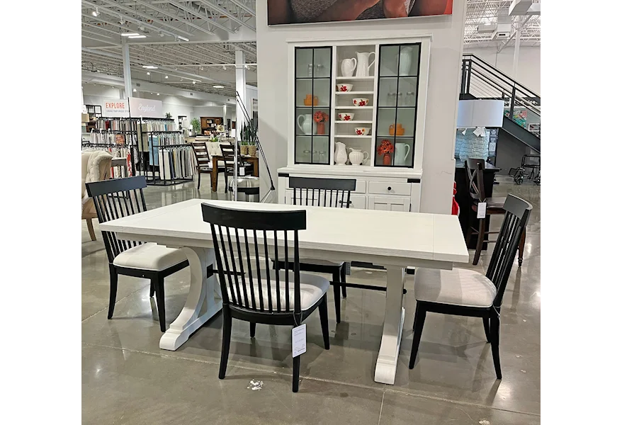 Ashburn Farm Dining Table and Chair Set by Belfort Select at Belfort Furniture