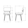 Amisco Dining Brixton Dining Chair