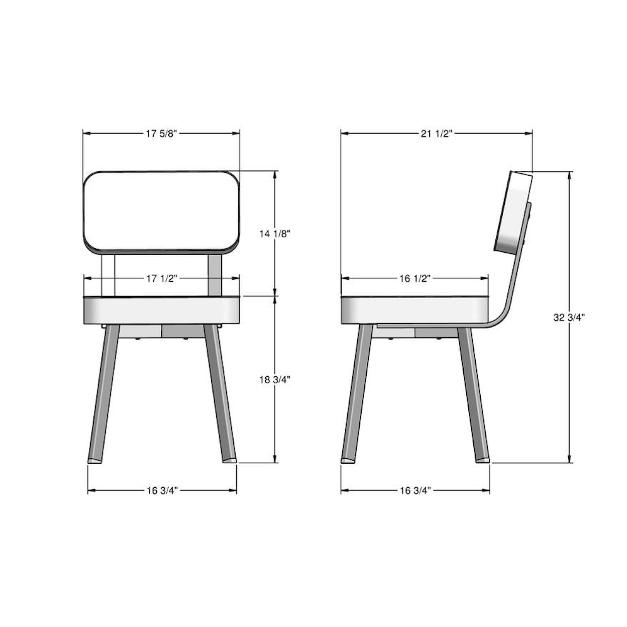 Amisco Dining Brixton Dining Chair