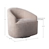 JLA Home Home Accents Swivel Chair