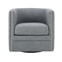 Tufted Swivel Chair