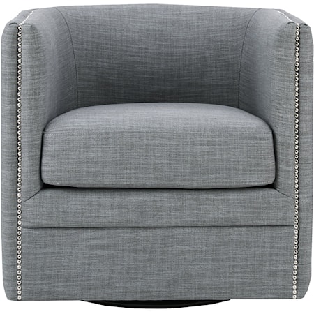 Tufted Swivel Chair