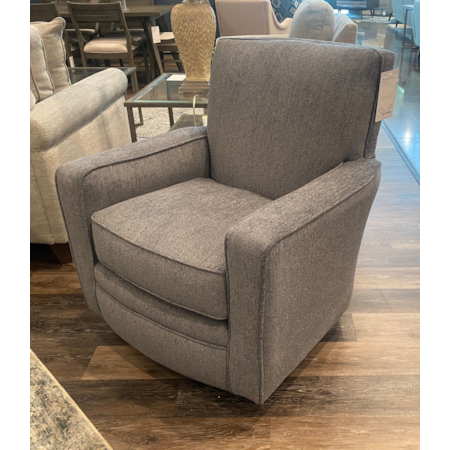 Track Arm Swivel Chair