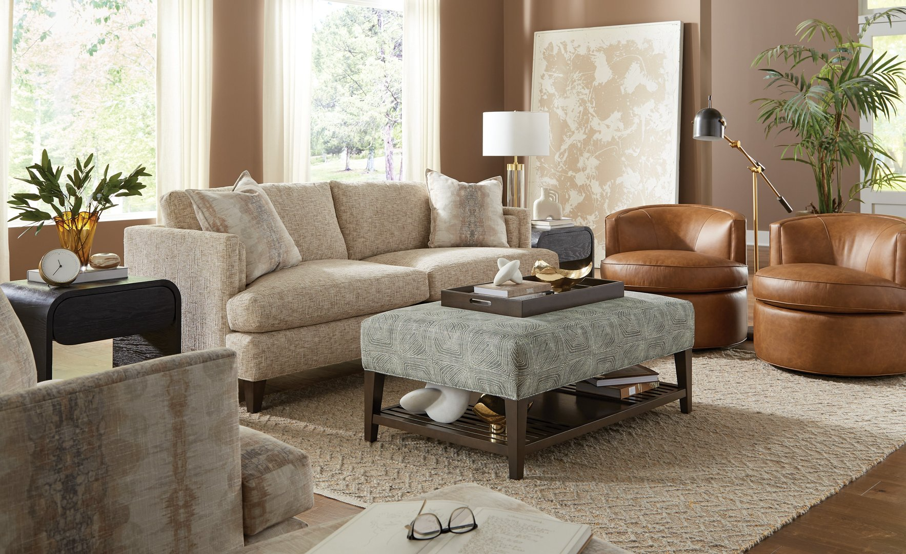 Craftmaster Evan 2-Cushion Sofa