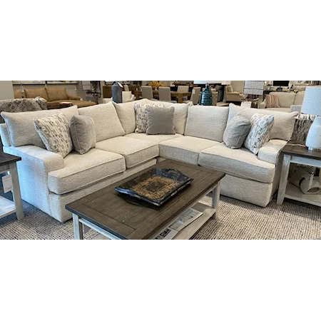 Contemporary Right Arm Facing 2-Piece Sectional