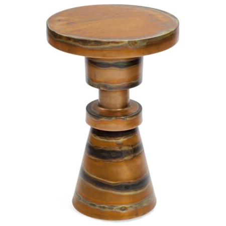 Copper Accent Table