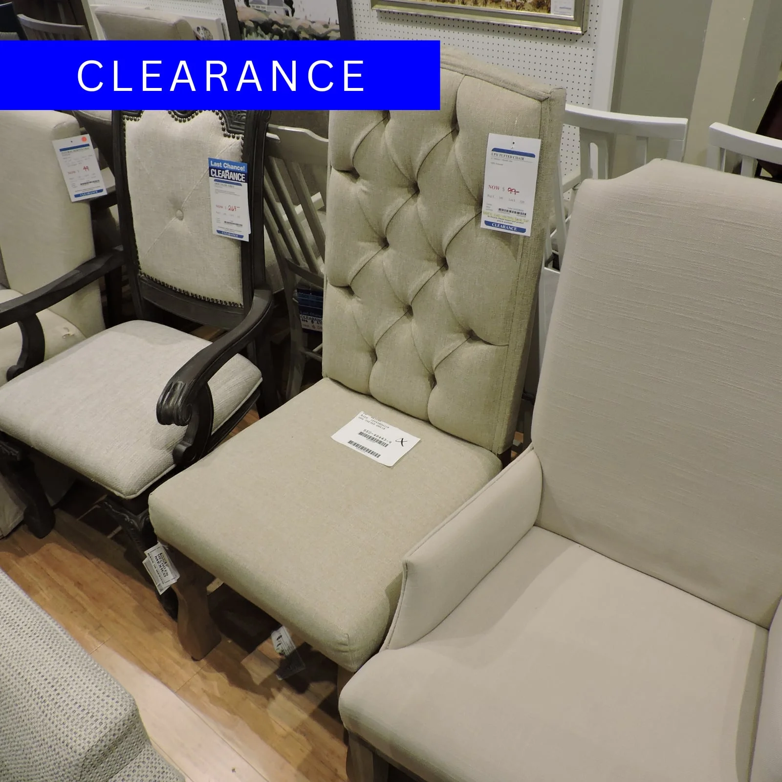 Clearance 550484439 Dining Chair Belfort Furniture Dining Chair/Bar