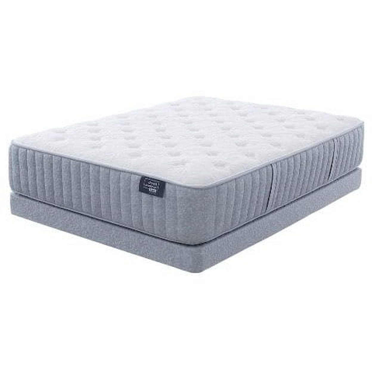 Drew & Jonathan Home by Restonic Mattress Lavender Medium Pillow Top Full Mattress With High Profile Foundation