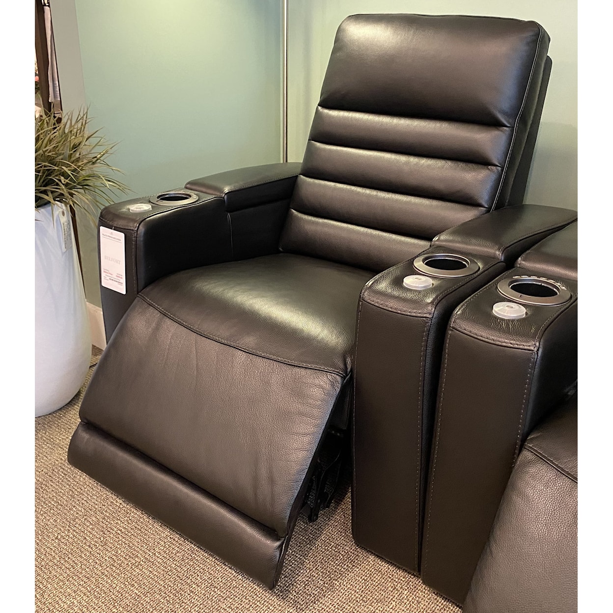 Urban Evolution 8591 Black Power Recliner