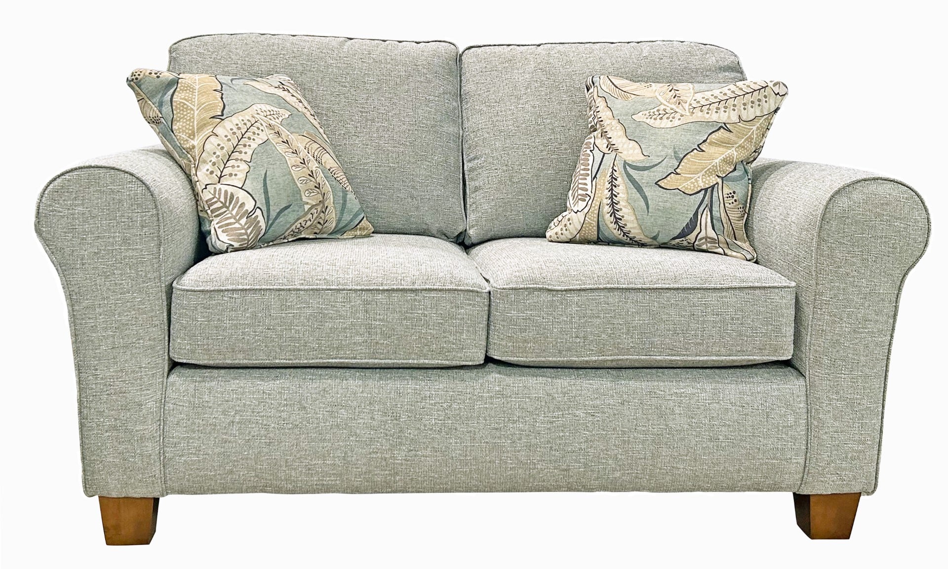 Best Home Furnishings Annabel 591097121 Customizable Transitional Loveseat with Rolled arms and