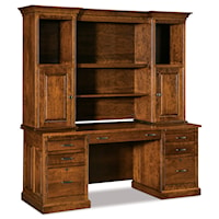 Traditional Credenza with Hutch