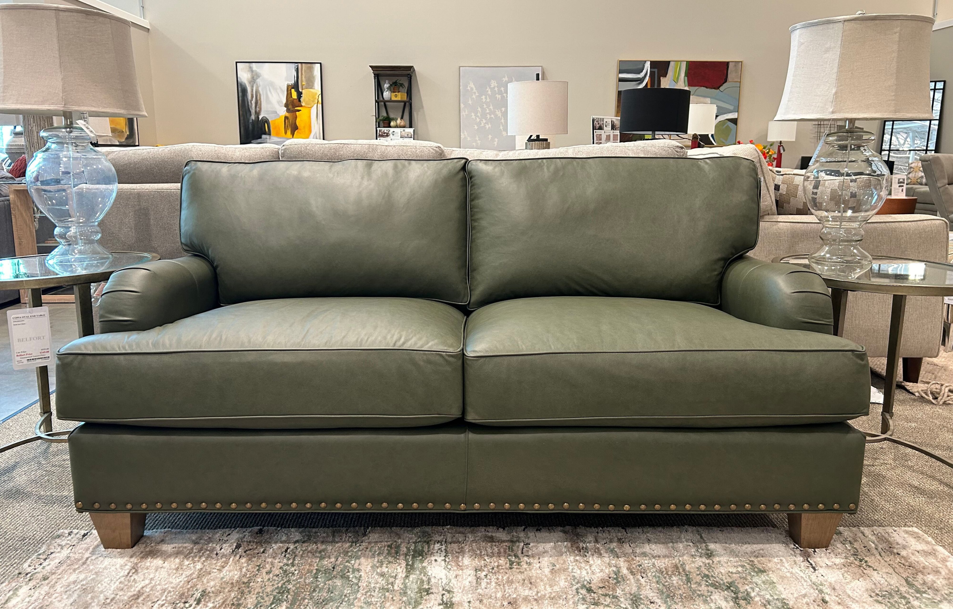 Shallow 2-Seat Sofa