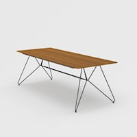 Sketch 86 Inch Outdoor Dining Table