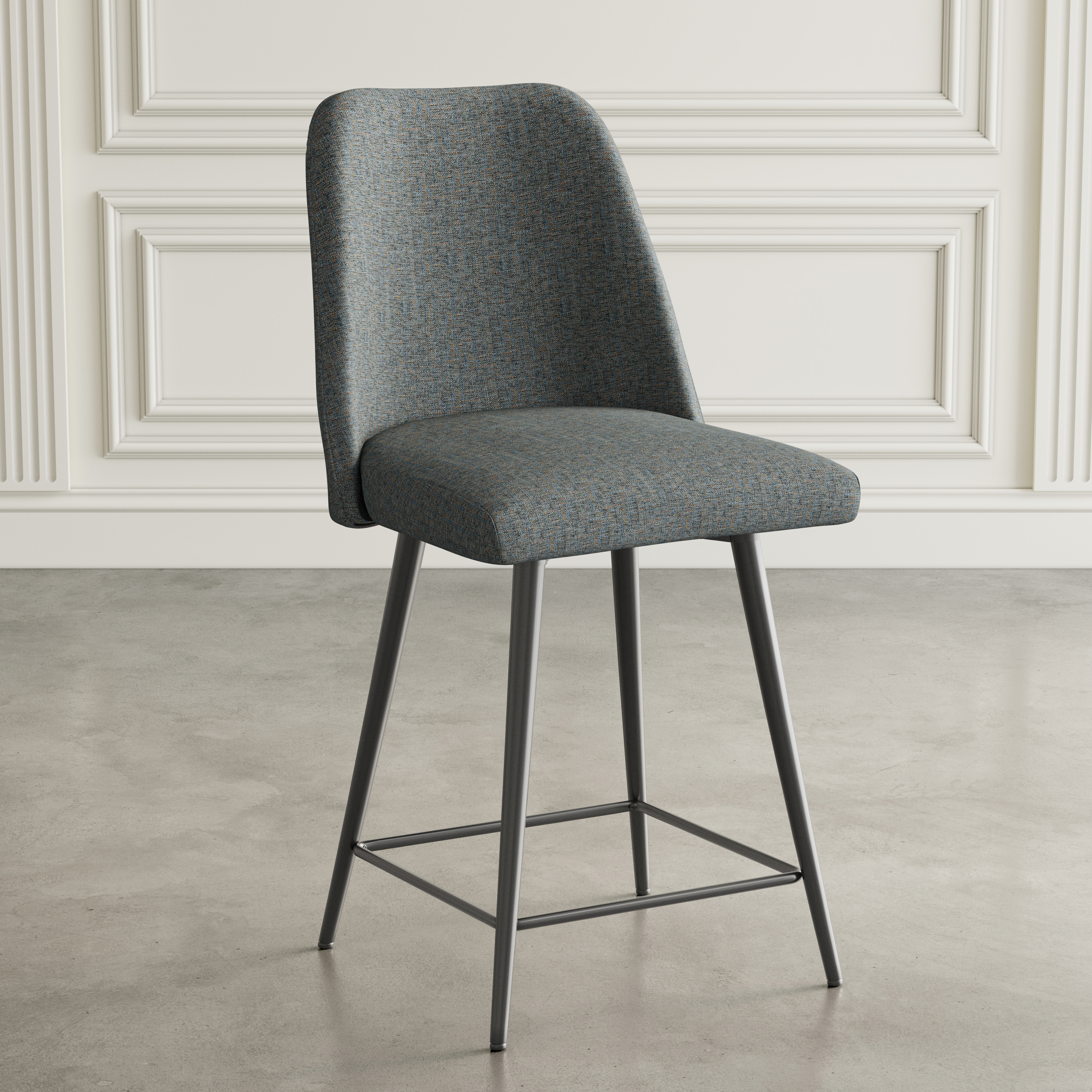 Belfort Essentials Macey Macey Contemporary Upholstered Counter Stool