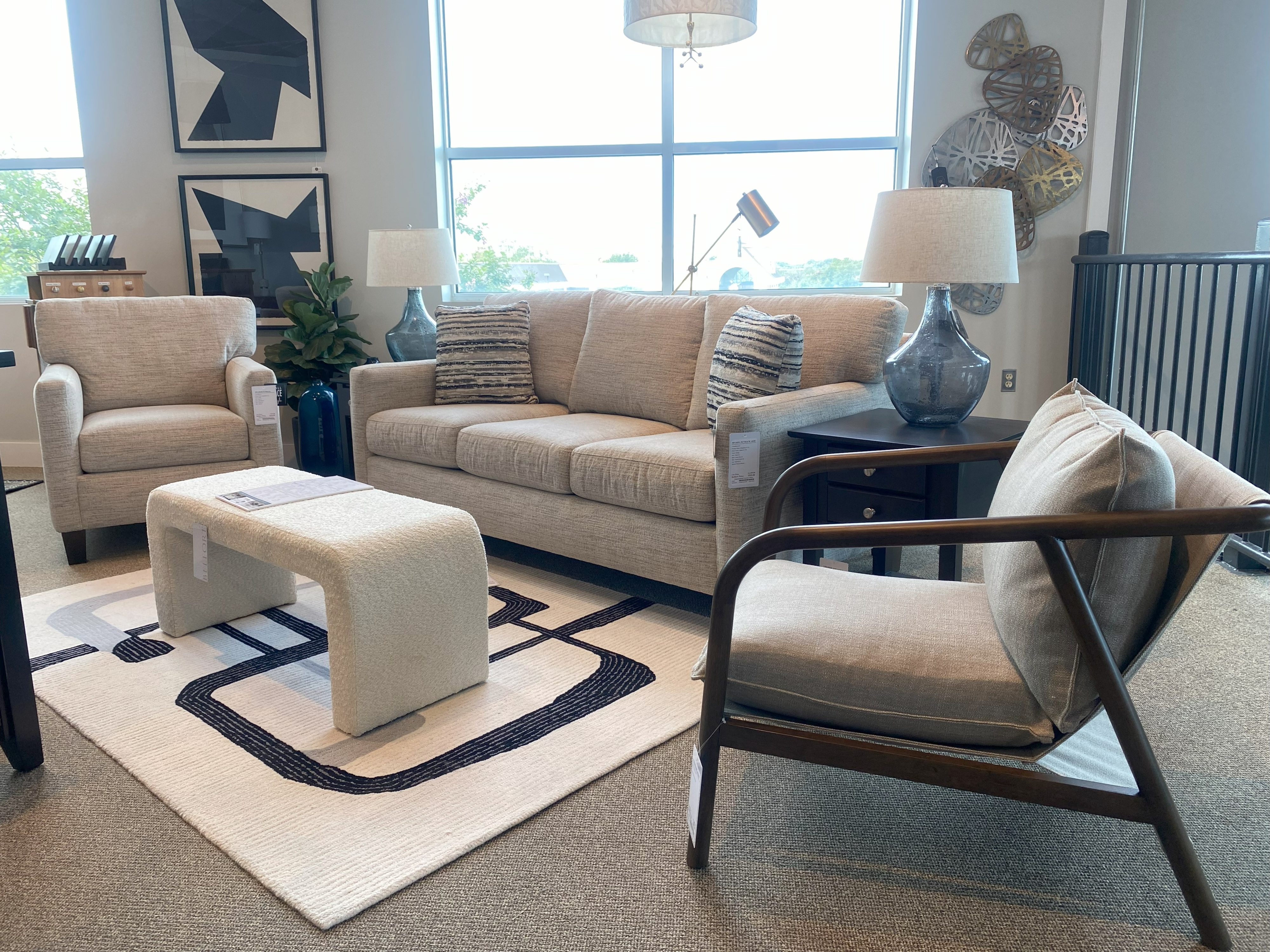 JLA Home Benches Waterfall Bench