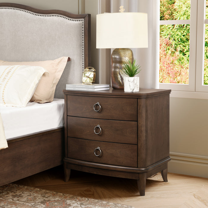 Flexsteel Bellevue 3 Drawer Nightstand