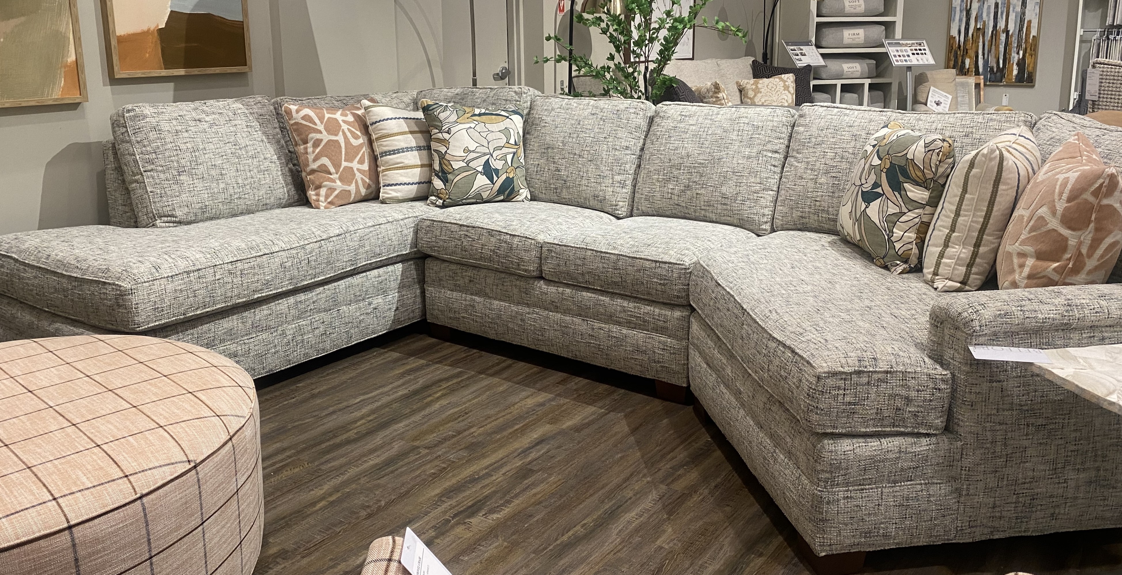 Sectional With Cuddler