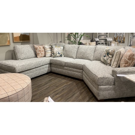 Sectional With Cuddler