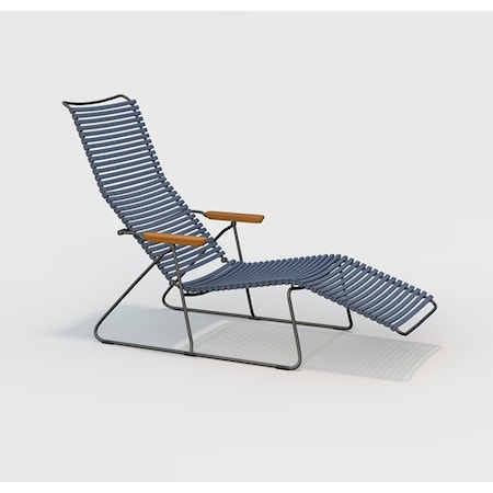 Click Pigeon Blue Sunlounger