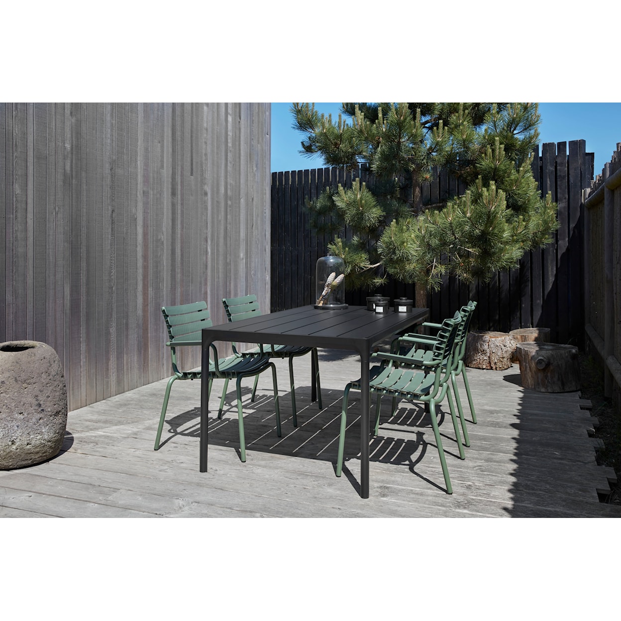 HOUE Outdoor Dining Sets 4 Piece Dining Set