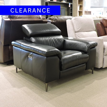 Leather Power Recliner