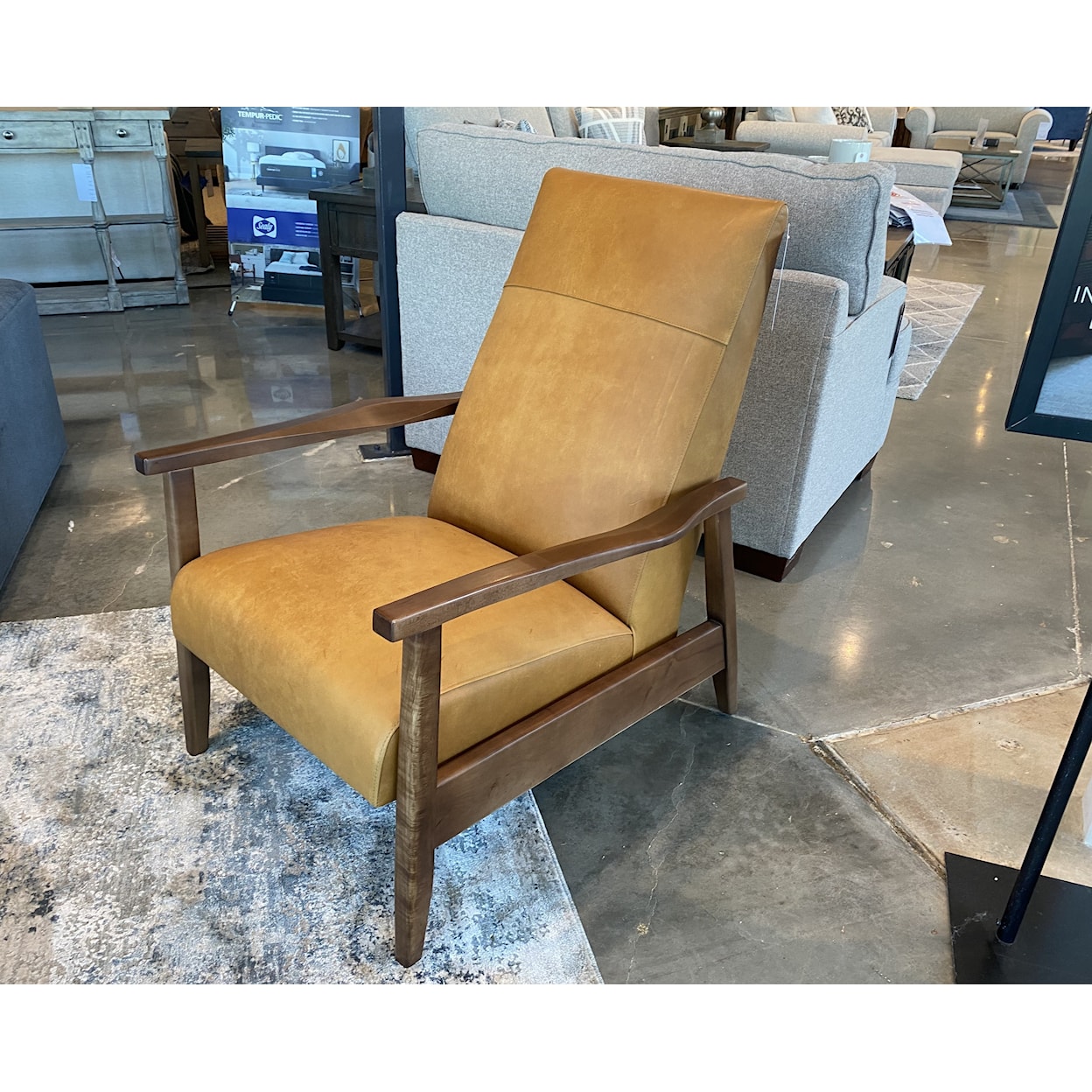 BeModern 1322 Leather Recliner