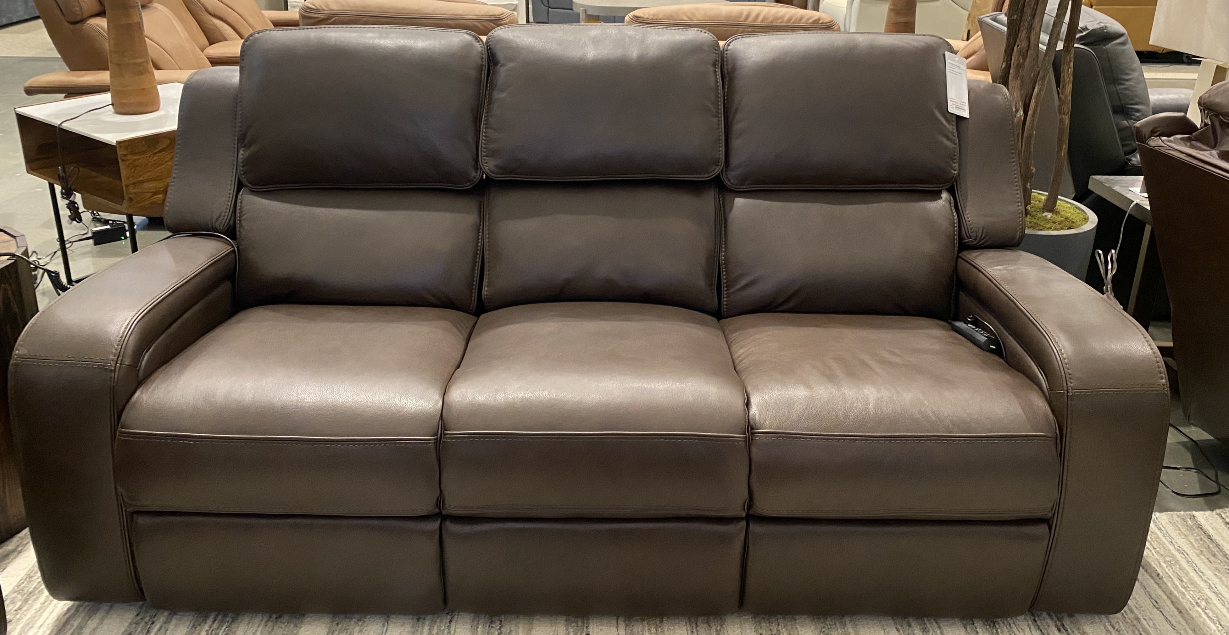 Power Reclining Sofa With Audio