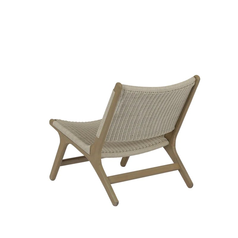 Sunset West Coastal Teak Outdoor Accent Chair