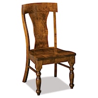 Traditional Double Bend Dining Side Chair