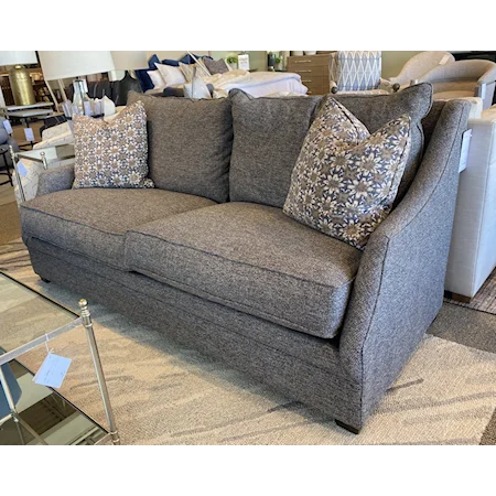 Casual 78" Sofa with 2 Cushions