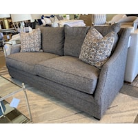 Casual 78" Sofa with 2 Cushions