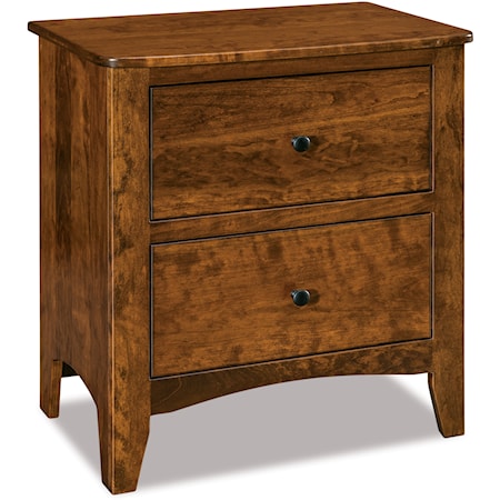 2-Drawer Nightstand