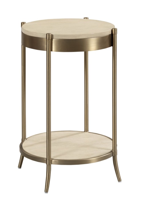 Round Martini Table with Metal Legs