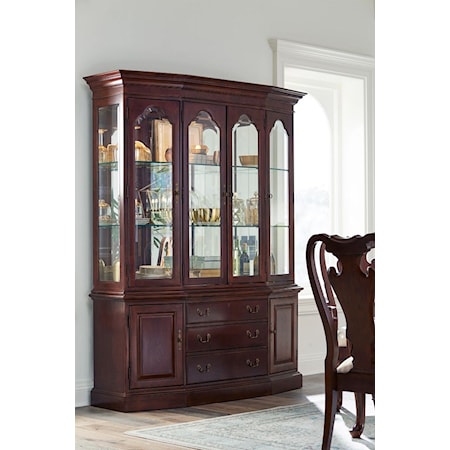 Canted China Cabinet