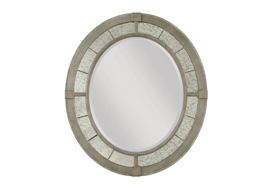 Savona Rococo Oval Mirror by American Drew at Esprit Decor Home Furnishings