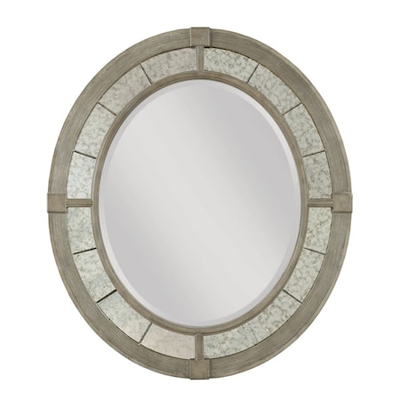 Rococo Oval Mirror