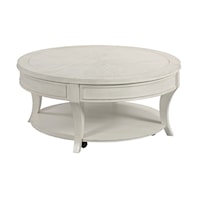 Transitional Marcella Round Coffee Table