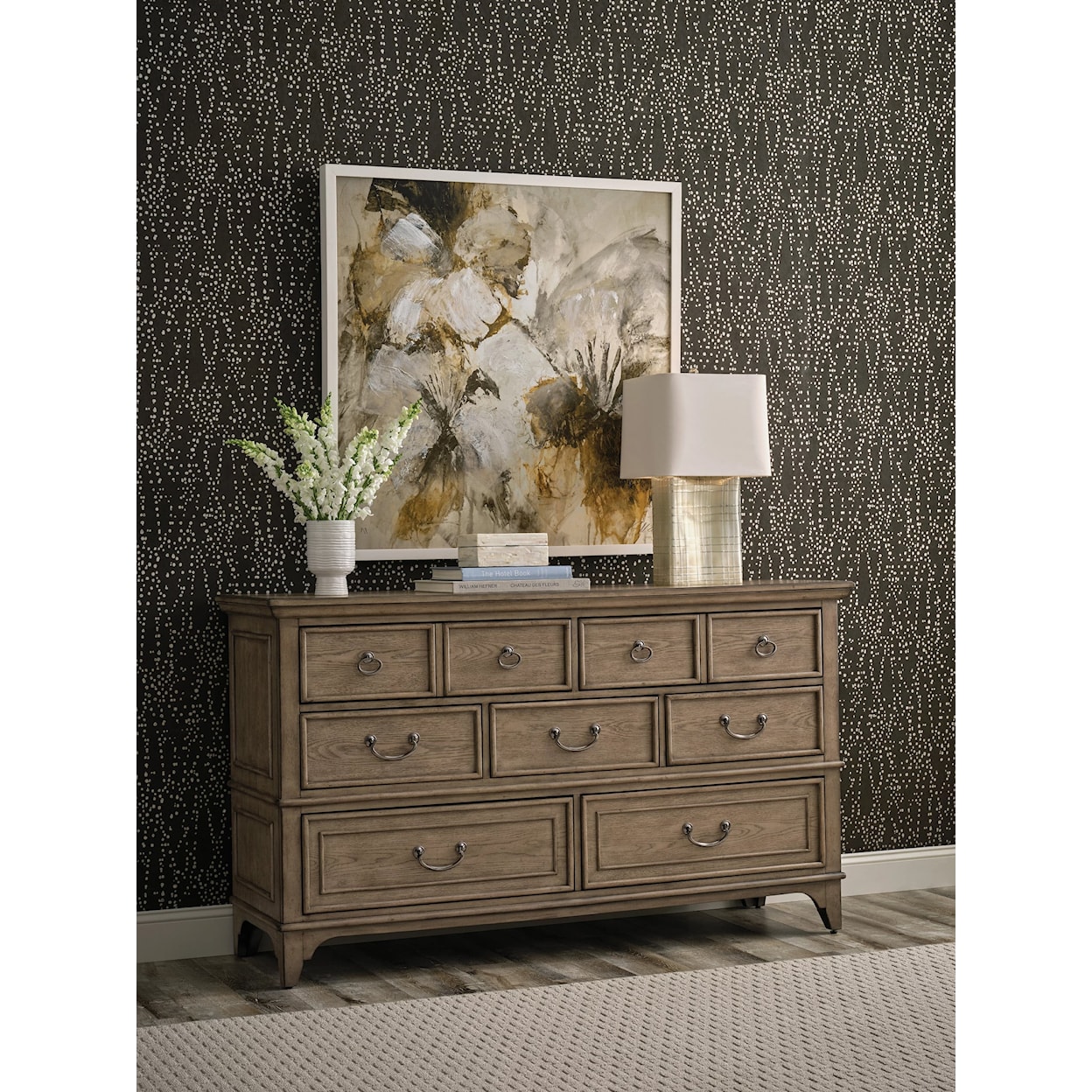 American Drew Carmine Mitchell Drawer Dresser