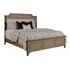 American Drew Carmine Engels Cal King Upholstered Bed - Complete