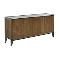 Contemporary Sublime Buffet with Felt Lined Drawers and Power Outlets