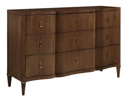 Transitional Dresser with Jewelry Tray