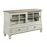 Ludlow Entertainment Console with Cord Management