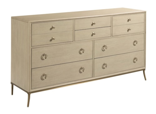 Straddella 8-Drawer Dresser with Jewelry Tray