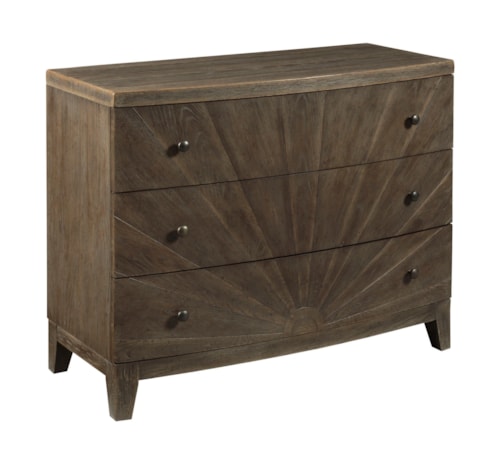 Transitional 3-Drawer Accent Chest