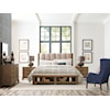 American Drew Skyline Queen Meadowood Upholstered Bed